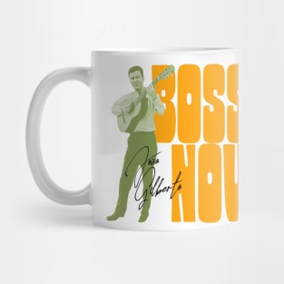 Joao Gilberto Bossa Nova Vintage Fan Art Mug